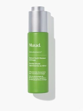 Murad Resurgence Retinol Youth Renewal Oil Drops - Green and Silver